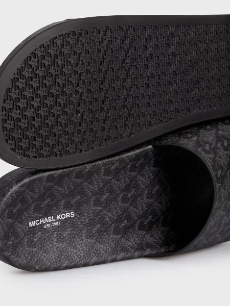 Шльопанці Michael Kors чорні