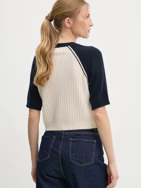 Светр з кашеміру FROM FUTURE легкий бежевий