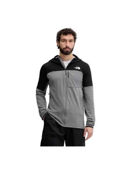 Bluza z kapturem The North Face szara