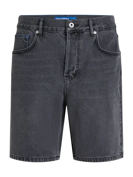 Karl Lagerfeld Jeans Pantaloni scurți de blugi gri