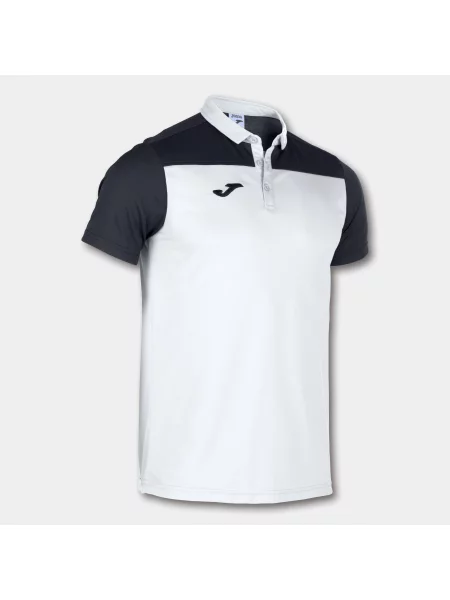 Koszulka polo do tenisa Joma Hobby II biała