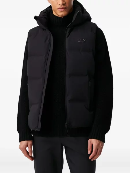 Елек Alphatauri с качулка черно