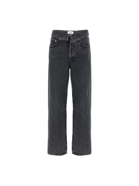 Jeansy Agolde szare