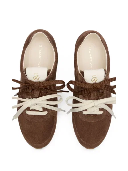 Sneakerși Stuart Weitzman maro