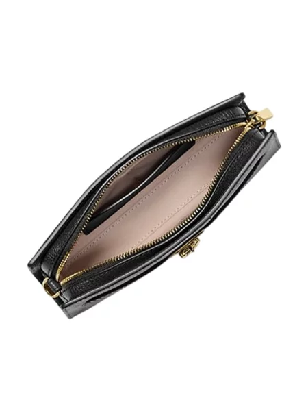 Torebka crossbody Michael Michael Kors skórzana czarna