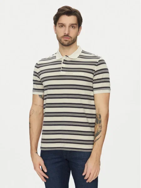 Marc O'Polo Tricou polo Bej negru