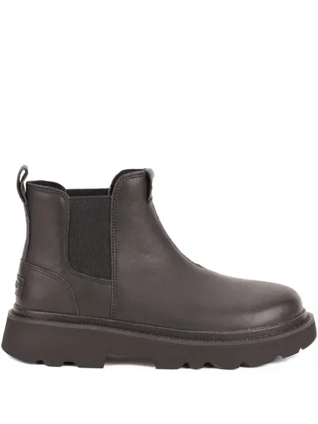 Botine Ugg fără toc negru
