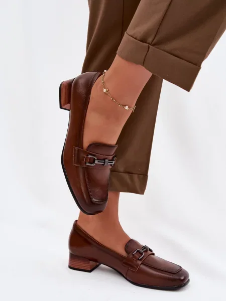 Полуотворени обувки Vinceza бяло