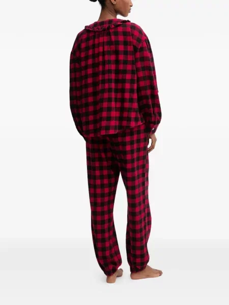 Kołnierzykowy polo Polo Ralph Lauren z frędzli w paski czerwone