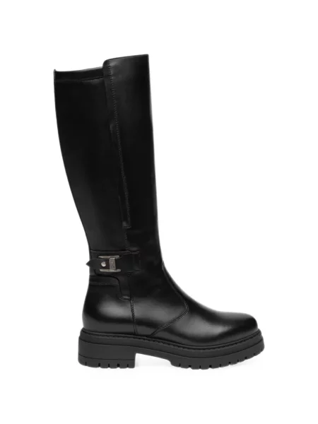 Botine Nero Giardini cu cataramă negru
