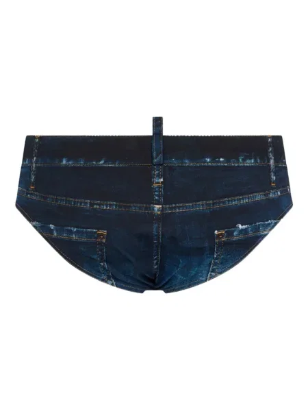 Slip de baie Dsquared2 albastru