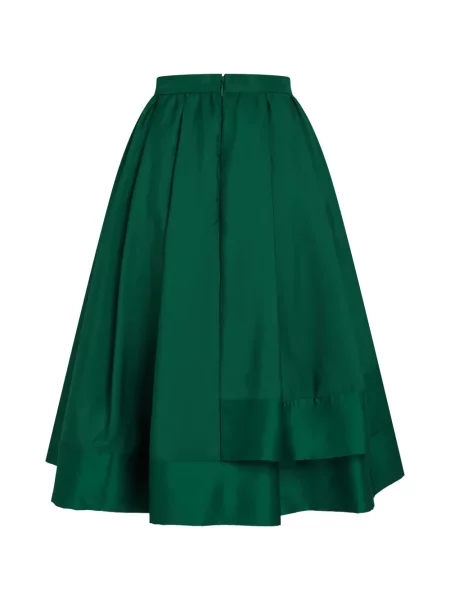 Tafta fustă Karl Lagerfeld verde