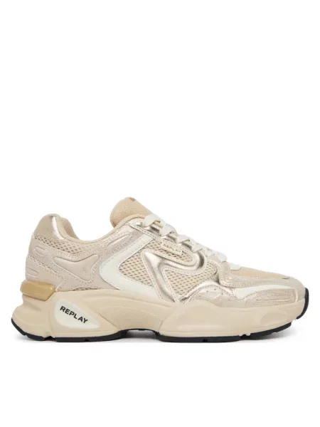 Sneakersy REPLAY beżowe
