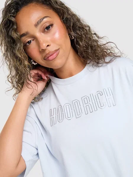 Hoodrich T-Shirt Og Ion Mid Lengthj Oversized szara