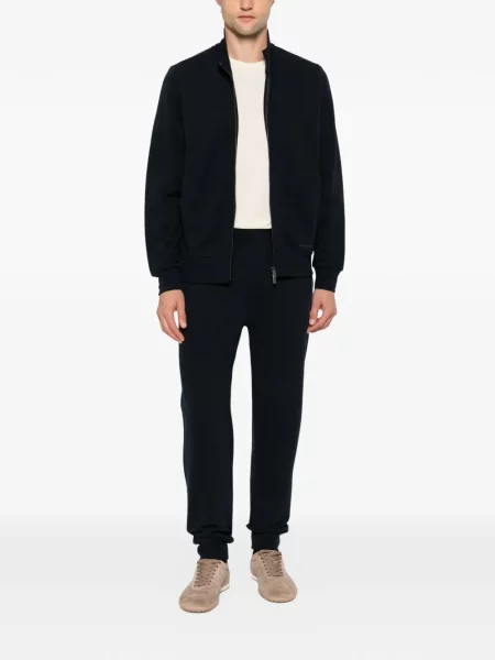 Pantaloni Corneliani alergare albastru