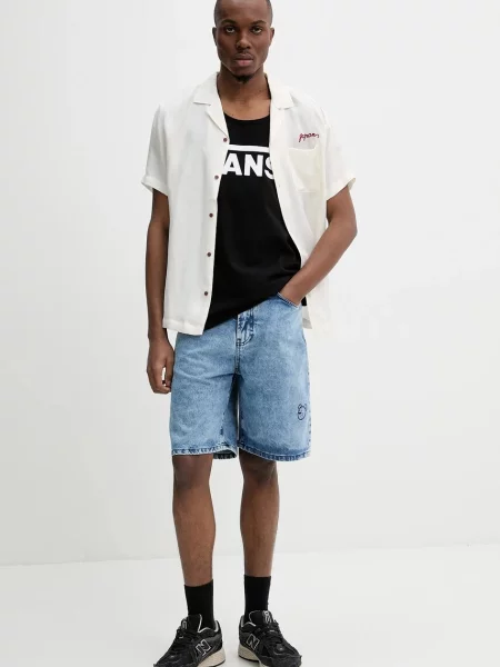 Superdry koszula regular beżowy