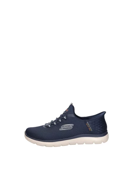 Sneakersy Skechers niebieskie