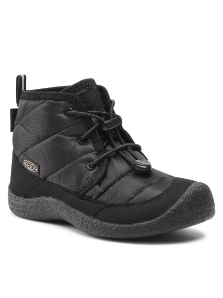 Полуотворени обувки Keen черно