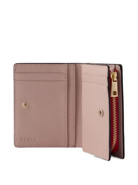 Portofel Furla din piele roșu