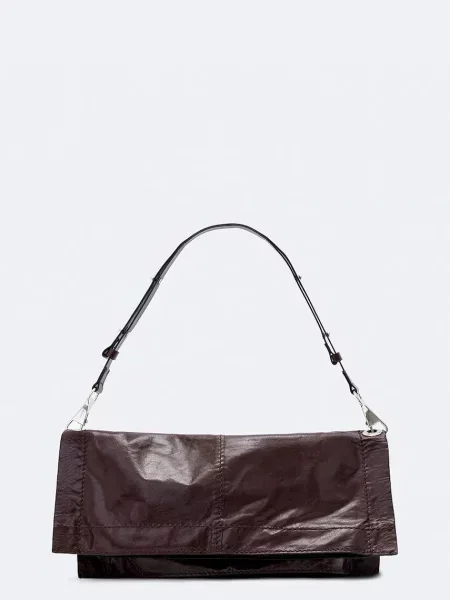 AllSaints crossbody kabelka kožená LUTECE hnědá