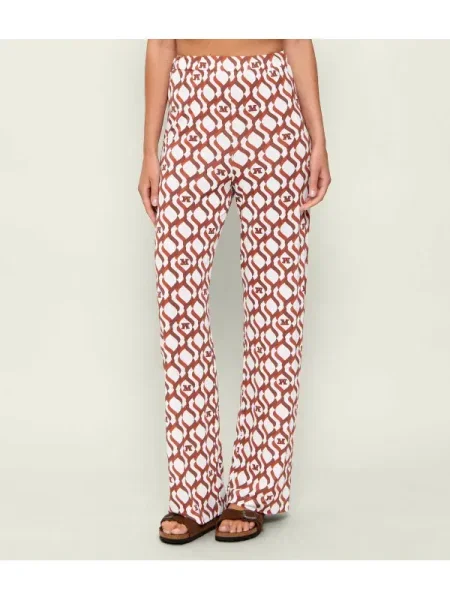 MM Pantaloni de tricot BCHABATE | Straight fit maro