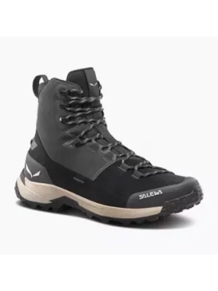 Трекінгові черевики Salewa Puez Winter Mid Ptx black / black чорні