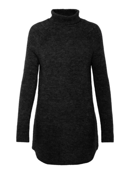 PIECES Pulover Ellen amestecat negru