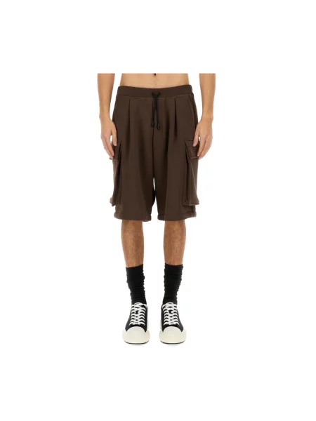 Szorty Dsquared2 casual brązowe