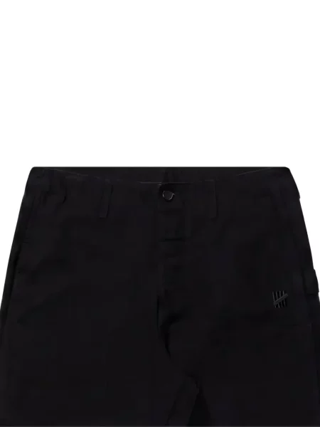 Pantaloni Undefeated cu broderie negru