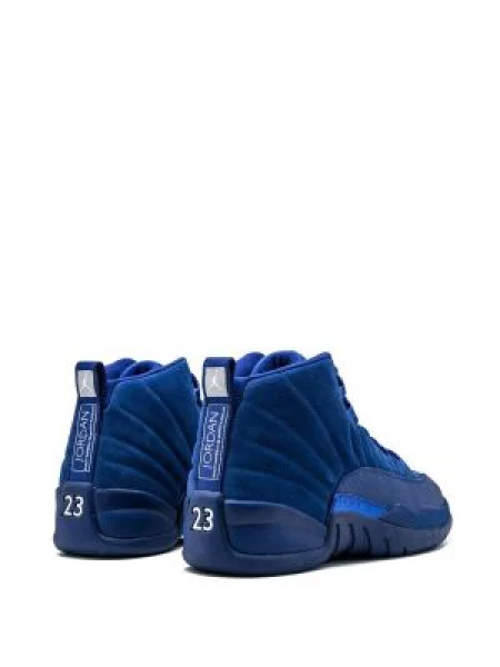 Semišové retro tenisky Jordan 12 Retro modré