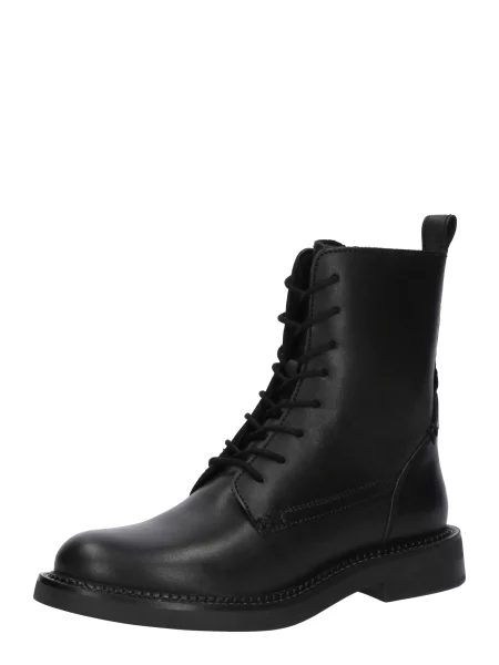 Botine Geox cu șireturi negru