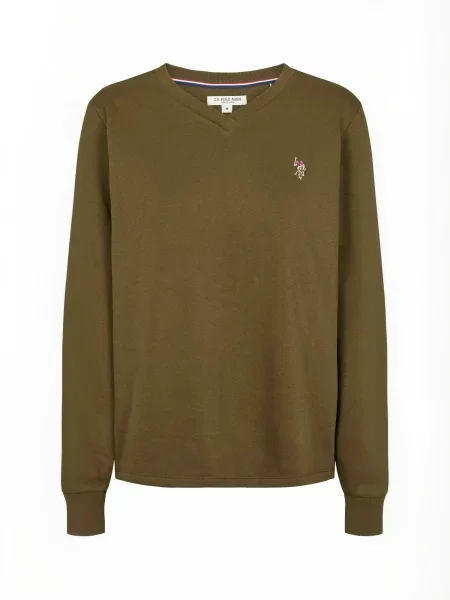 U.S. POLO ASSN. Pulover UWMacy oliv