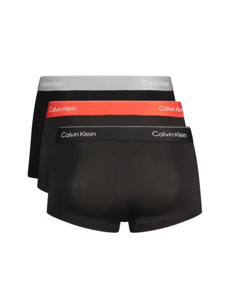 Bokserki Calvin Klein Low Rise Trunk 3 pary black/adrenaline rush/white/black czarne