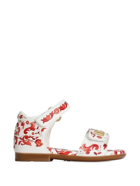 Sandały dziecięce Dolce And Gabbana białe