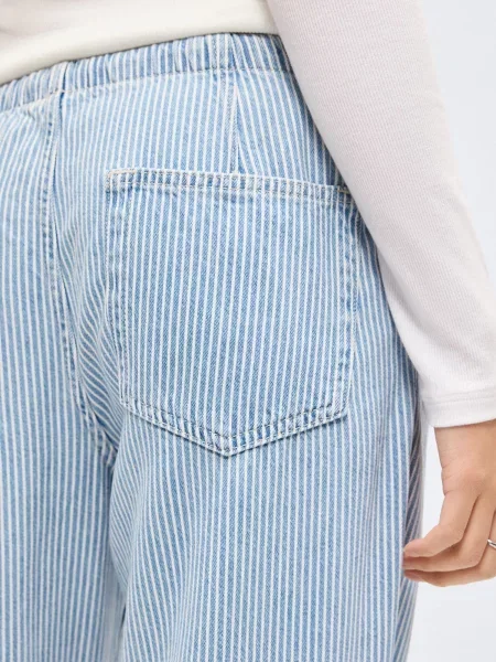 GAP Jeans EASY albastru deschis alb