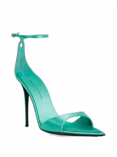 Sandale Giuseppe Zanotti cu bretele verde