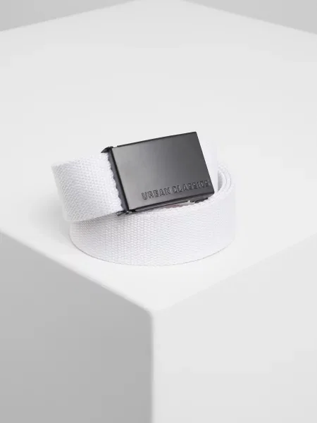Curea Urban Classics din canvas alb