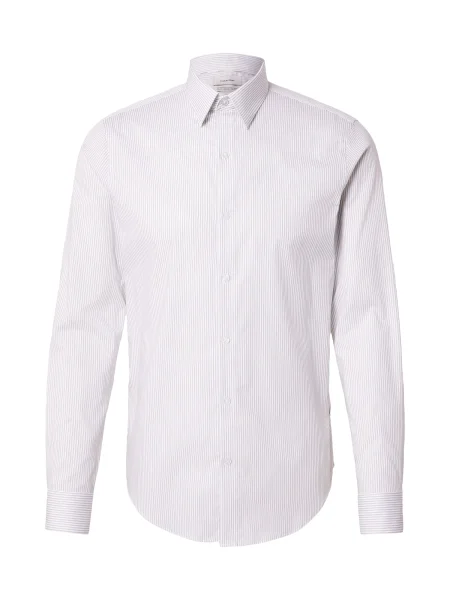 Calvin Klein Košile šedá bílá