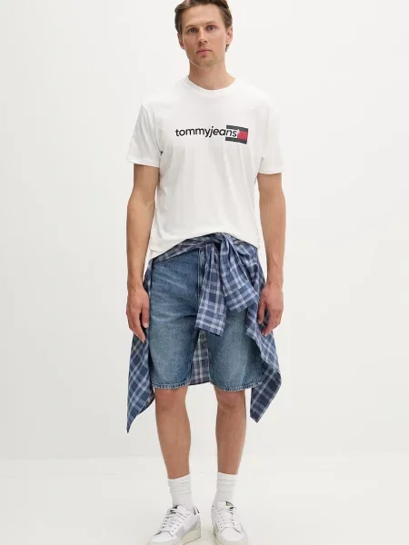 Tommy Jeans Jeans kratke hlače Otis modra