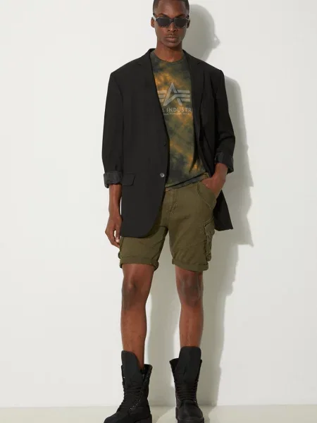 Шорти Alpha Industries Combat Short зелений