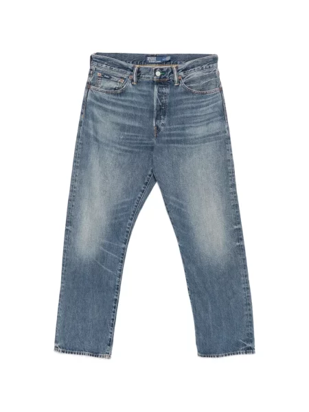 Cu centură blugi Polo Ralph Lauren albastru