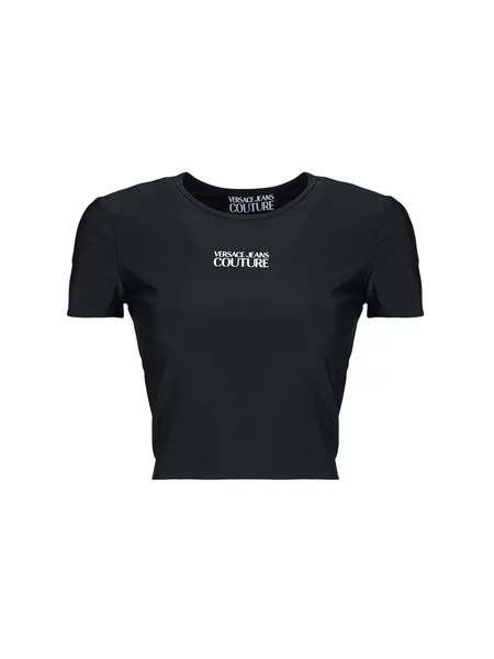 Majica Versace Jeans Couture s kratkimi rokavi črna