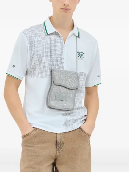 Geantă crossbody Dime cu autograf gri
