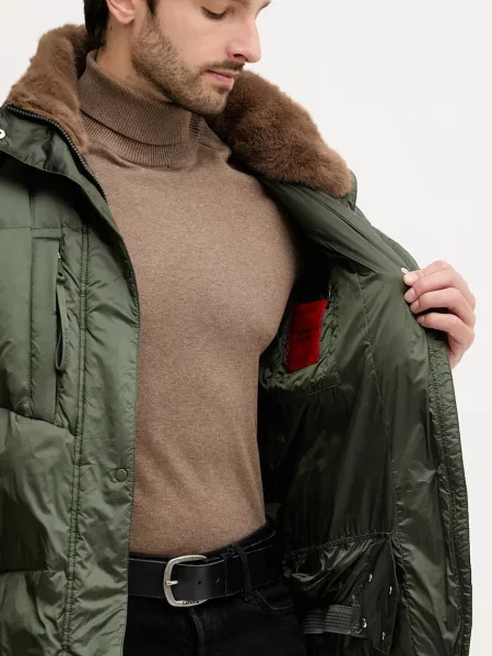 Пуховик Max&co зеленый