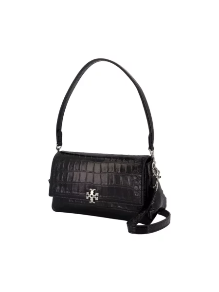 Torebka Tory Burch skórzana czarna