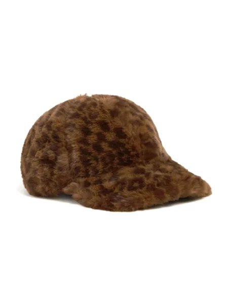 Czapka z daszkiem Vans brązowa