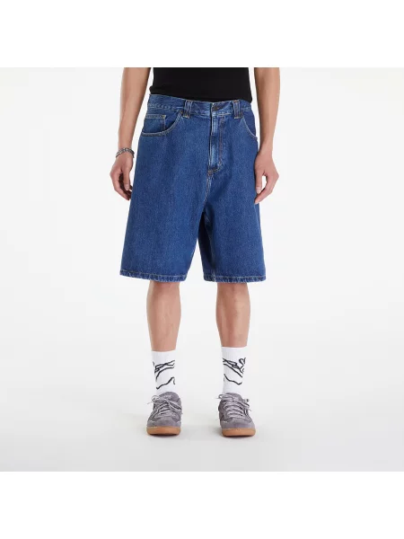 Szorty Carhartt WIP Brandon Short Blue Stone Washed XS niebieskie