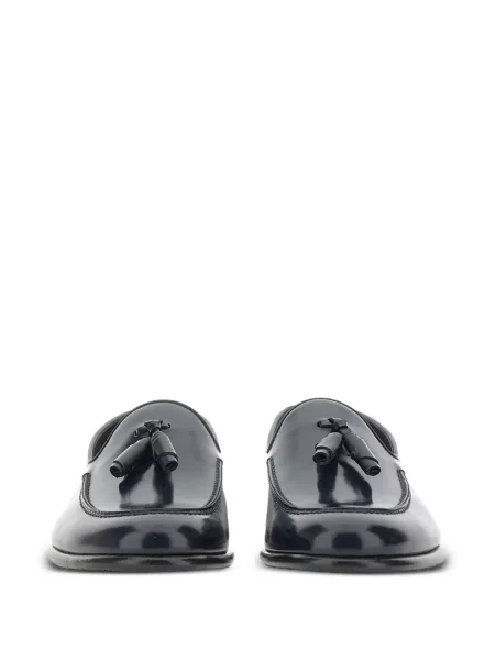 Kožené loafers Neil Barrett modré