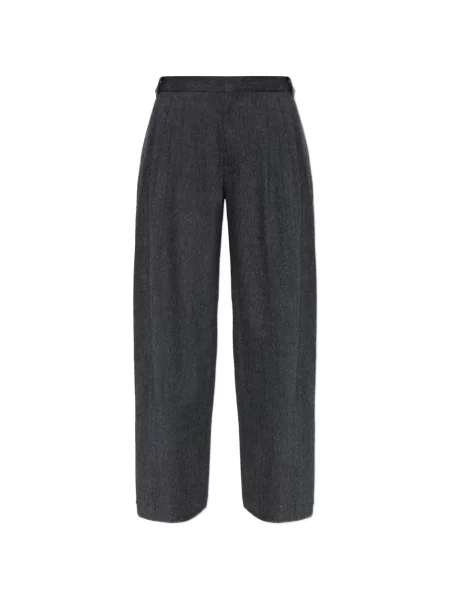 Pantaloni Rag & Bone de lână gri
