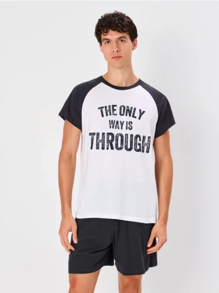 Sinsay Dvoudílné pyžamo vícebarevná